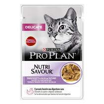 PRO PLAN DELICATE NutriSavour com peru em molho