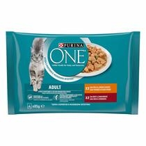 Gato Hum Purina ONE Adult 4x85g