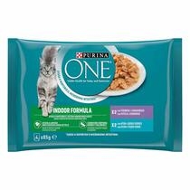 Gato Hum Purina ONE Indoor 4x85g