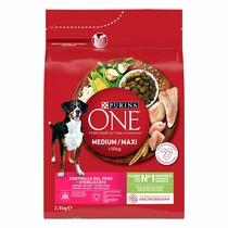 Cão Seco Purina ONE Medium Maxi Steril/light 2,5kg