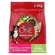 PURINA ONE Medium/Maxi Controlo de Peso - Rico em Peru