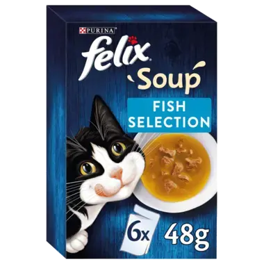 FELIX® Soup Fish Selection Cat Treats
