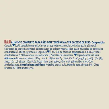 PURINA DOG CHOW Light com Peru
