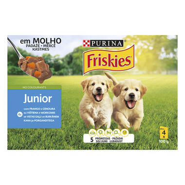 Comida Húmida para Cachorro FRISKIES JUNIOR com Frango | PURINA