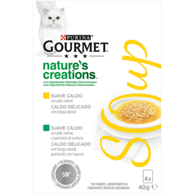Gourmet® Crystal Soup com Atum, multipack 4x40g