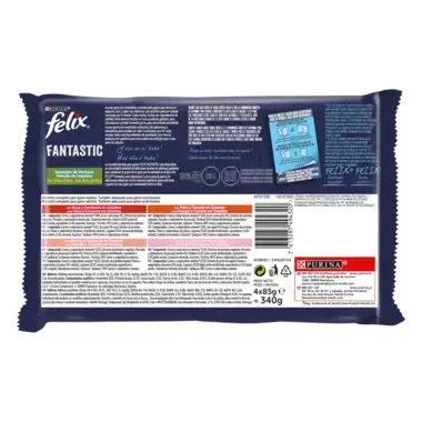 PURINA FELIX Fantastic Seleção de Legumes