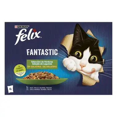 PURINA FELIX Fantastic Seleção de Legumes