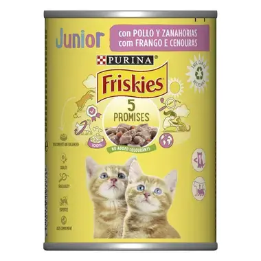 Comida Húmida para Gatinho FRISKIES JUNIOR em Molho Frango | PURINA