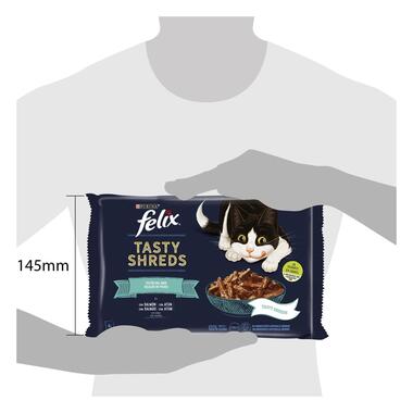 Tasty Shreds Seleção de Peixes Atum e Salmão