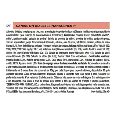 PRO PLAN VETERINARY DIETS Canine DM Diabetes Management