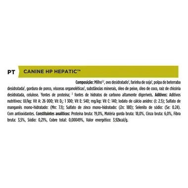 PRO PLAN VETERINARY DIETS Canine HP Hepatic