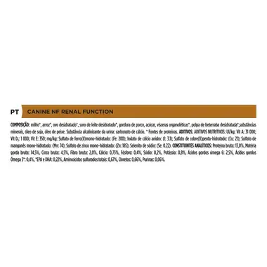 PRO PLAN VETERINARY DIETS Canine NF Renal Function