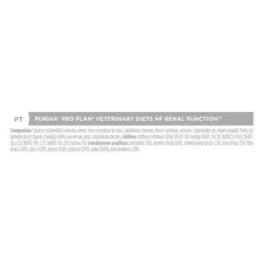 PRO PLAN VETERINARY DIETS Canine NF Renal Function Mousse
