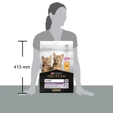 PRO PLAN Kitten | Gatinhos 1-12 meses HEALTHY START Rico em Frango
