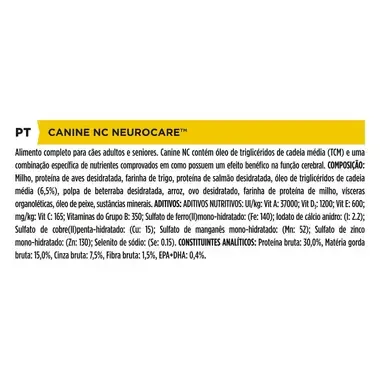 PRO PLAN Canine NC Neurocare
