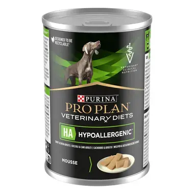 PRO PLAN VETERINARY DIETS Canine HA Hypoallergenic Mousse