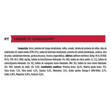PRO PLAN VETERINARY DIETS CC Cardio Care™