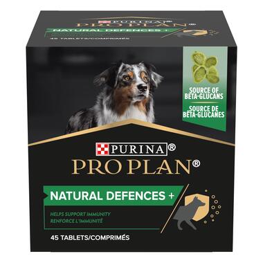 PRO PLAN® Natural Defences+ | Defesas Naturais Suplemento em comprimidos para cão 