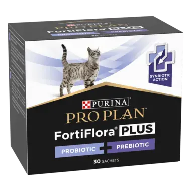 PRO PLAN® FortiFlora® PLUS Suplemento Probiótico e Prebiótico para gato