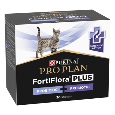 PRO PLAN® FortiFlora® PLUS Suplemento Probiótico e Prebiótico para gato