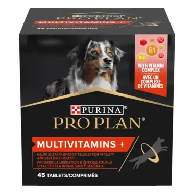 PRO PLAN® Multivitamins+ | Multivitaminas Suplemento em pó para cão
