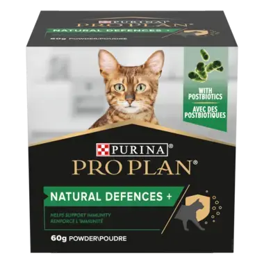 PRO PLAN® Cat Natural Defences+ | Defesas Naturais Suplemento para Gato