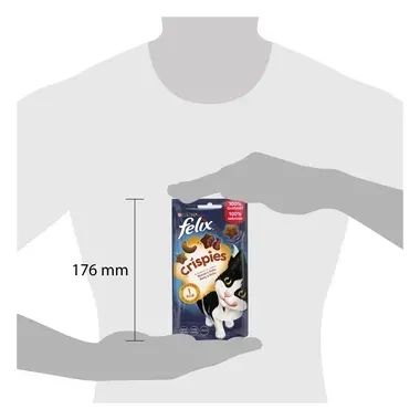 Felix Crispies Aromatizado com Vaca e Frango
