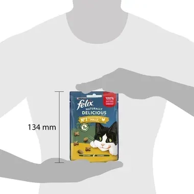 FELIX Naturally Delicious Rico em Frango com um toque de erva gateira
