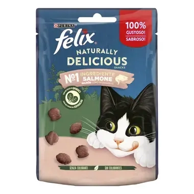 FELIX Naturally Delicious Rico em Salmão com um toque de Espinafres