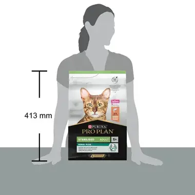 PRO PLAN Esterilizado Adulto 1+ RENAL PLUS Rico em Salmão