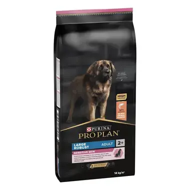 PRO PLAN Cão Adulto Porte Grande e Robusto Pele Sensível Rico em salmão