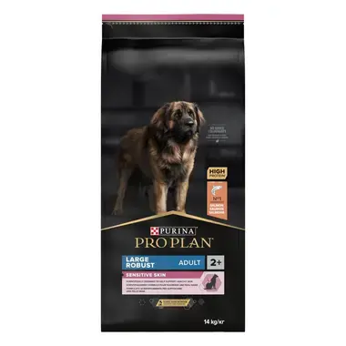 PRO PLAN Cão Adulto Porte Grande e Robusto Pele Sensível Rico em salmão