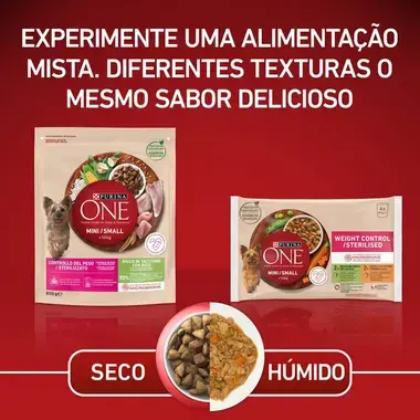 PURINA ONE Mini/Small Especial Controlo de Peso - Rico em Peru