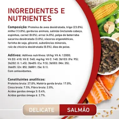 PURINA ONE Mini/Small Especial Digestão Sensível - Rico em Salmão