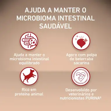 PURINA ONE Medium/Maxi Adulto -Rico em Vaca