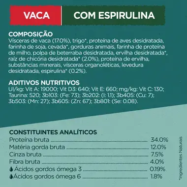 Purina ONE® Dual Nature Sterilcat Vaca com Espirulina
