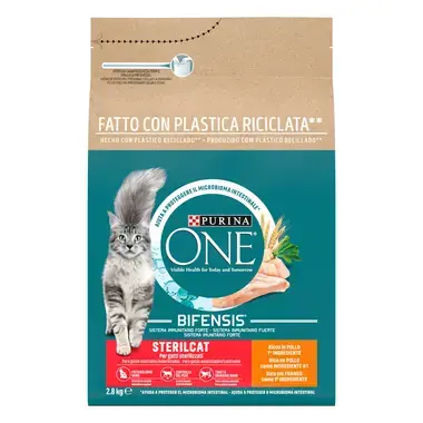 PURINA ONE Sterilcat - Rico em Frango e Cereais Integrais