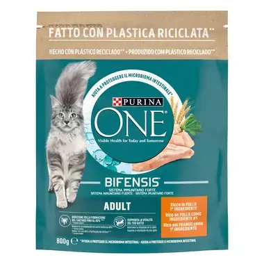 PURINA ONE Adult - Rico em Frango e Cereais Integrais