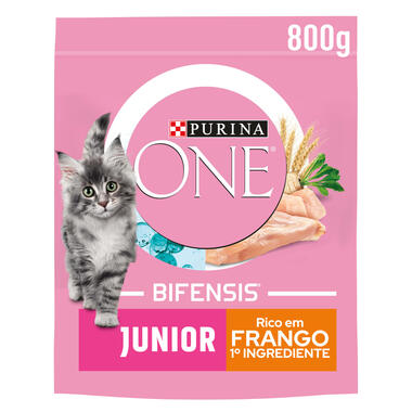PURINA ONE Junior 1-12 meses - Rico em Frango com Cereais Integrais
