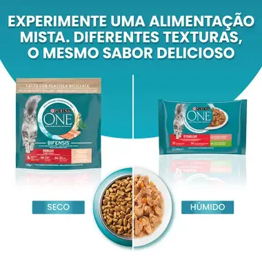 PURINA ONE Sterilcat - Rico em Truta e Cereais Integrais