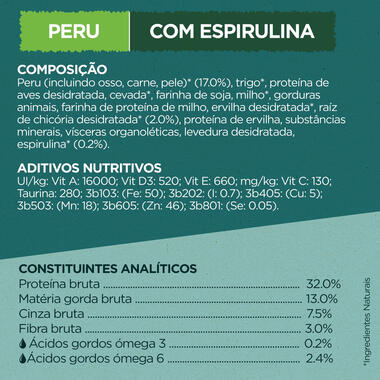 Purina ONE® Dual Nature Adult Peru com Espirulina