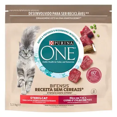 Purina ONE® BIFENSIS GRAIN FREE Sterilcat Vaca