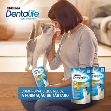 PURINA DENTALIFE Snack Dentário com Frango para gato