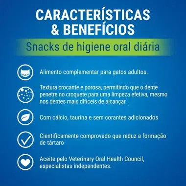 PURINA DENTALIFE Snack Dentário com Frango para gato