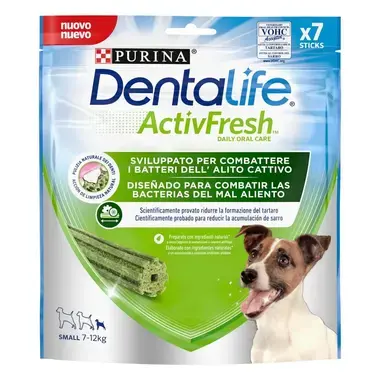 PURINA DENTALIFE ActivFresh para cães de porte pequeno