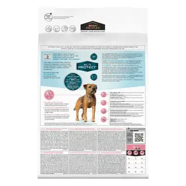 PRO PLAN ACTI-PROTECT Small & Mini Puppy / Pequeno & Mini Derma Care Rico em Salmão