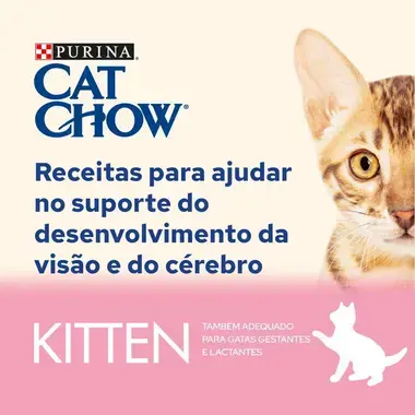 Purina Cat Chow comida para gatinhos de frango