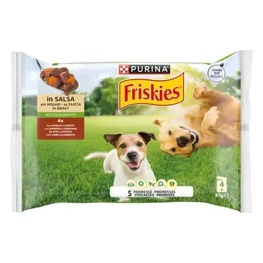 7613035834392 FRISKIES em Molho Borrego - Húmido Cão