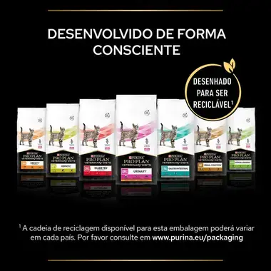 PRO PLAN VETERINARY DIETS Feline UR St/Ox Urinary com Peixe do Oceano