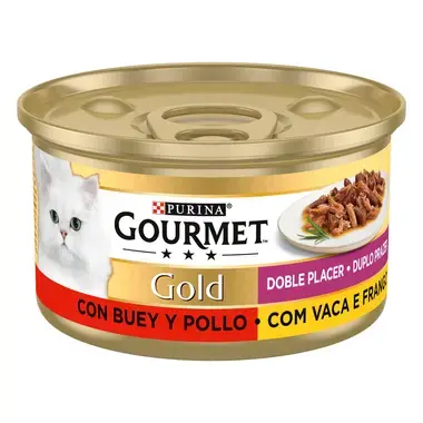 GOURMET Gold Duplo Prazer com Vaca e Frango